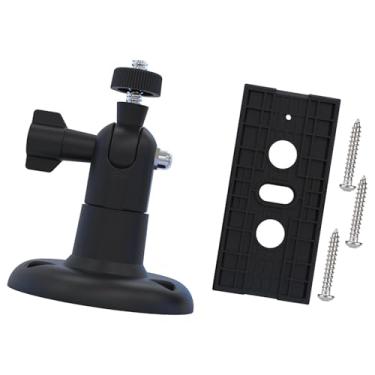 Imagem de YIJU Suporte para câmera de segurança externa, suporte de parede, para câmera externa para hotel, Preto