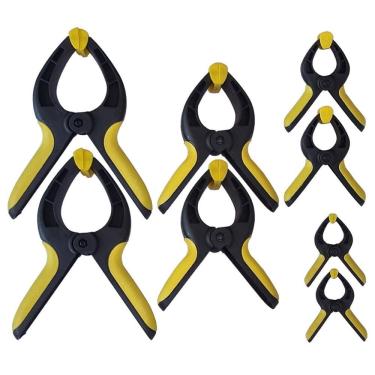 Imagem de Kit 8 Grampos Sargento Multiuso Marceneiro Eda