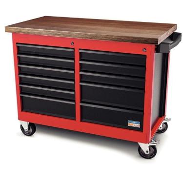 Imagem de Bancada Móvel Com 11 Gavetas Tramontina Pro Vermelho Tramontina