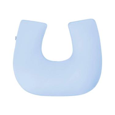 Imagem de Almofada de Amamentação Lisa Azul - Batistela Baby