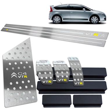 Imagem de Descanso Soleira Pedaleira Prata Citroen C4 Vtr 2005 A 2010