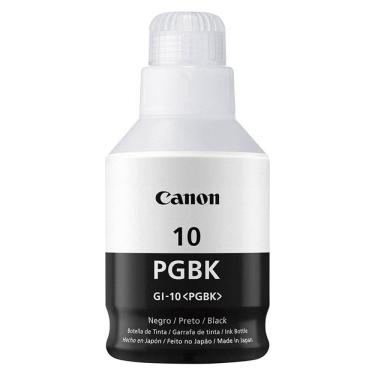 Imagem de Garrafa de tinta Canon GI10PGBK Preto 8300 páginas