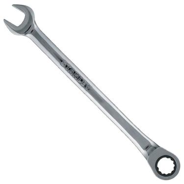 Imagem de Chave Combinada Estriada Com Catraca 11-16? - 4-91-971 - Stanley Chave Combinada C-catraca 11-16" Stanley 4-91-971