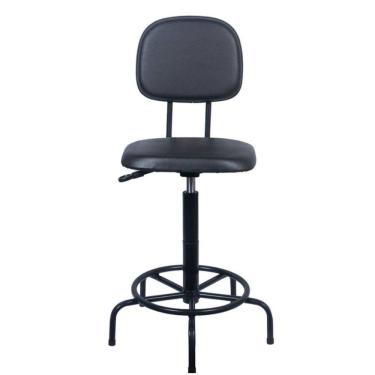 Imagem de Cadeira Caixa Alta L Duplo Regulagem Altura Base Ferro Fixa