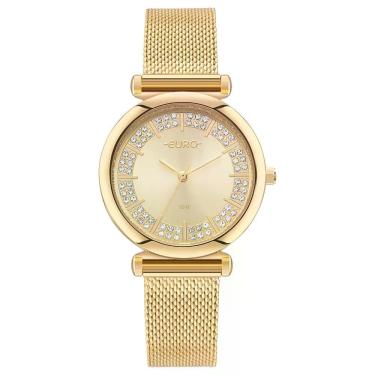Imagem de Relógio Euro Feminino Glitz Dourado - EU2035YZG/4D