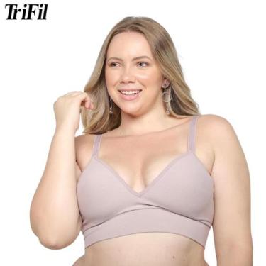Imagem de Sutiã Volume e Curvas Alças Reforçadas Bojo Soutien Plus Size Trifil, 