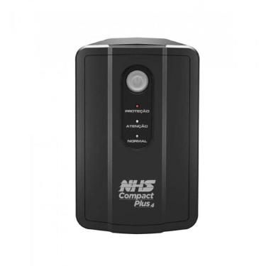 Imagem de Nobreak NHS Compact Plus 4 Senoidal, 1500VA, Entrada Bivolt, Saída 120V, com 2 Baterias