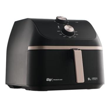 Imagem de WAP Fritadeira Air Fryer MEGA FAMILY 9 Litros com Cesto Amplo e Circulação de Ar 360°, Timer Sonoro 1900W 220V