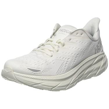 Imagem de HOKA Bondi 8 Tênis feminino, Branco/Branco, 42