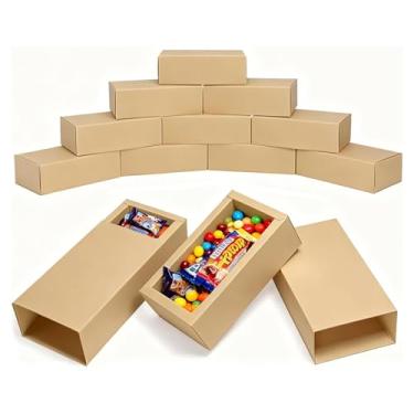 Imagem de Corsiampoo 30 Peças de Caixas de Papelão de Papel Kraft, 6,5x3,5x2", Pequenas Caixas de Presente, Lembrancinhas de Festa, Caixas de Artesanato para Negócios e Sabonetes, Joias, Doc (, Marrom)