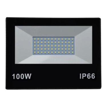 Imagem de Refletor Led 100w super Smd Prova Dágua Ip66 Holofote 6500k - ILUMIMAX