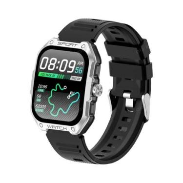 Imagem de Relógio Inteligente Militar Para Homens Com GPS, À Prova D'Água 10ATM,