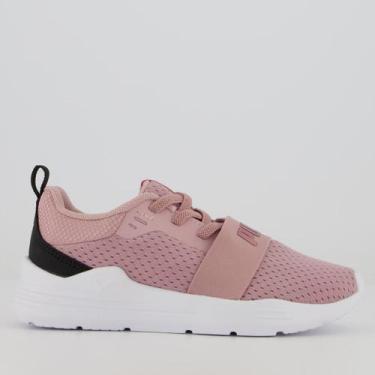 Imagem de Tênis Puma Wired Run PS BDP Infantil Rosa, 31
