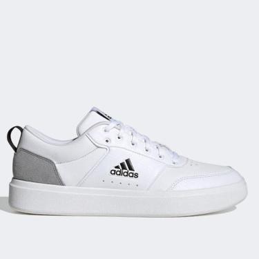 Imagem de Tênis Adidas Park Street Masculino, Branco, Cinza, 34