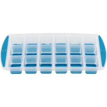 Imagem de Forma de Gelo Plástico 3x13x27cm Azul