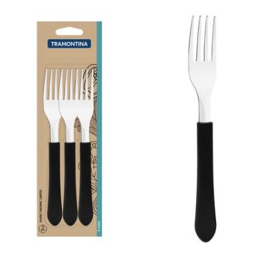 Imagem de CJT GARFO 3PCS LEME PT TRAMONTINA