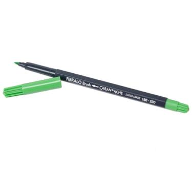 Imagem de Caran D'Ache Fibralo Caneta Aquarelável, Verde Claro, 0.5-5 mm
