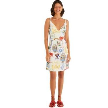 Imagem de Vestido Curto Farm Rio Tropical Vintage-Feminino