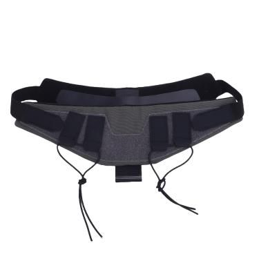 Imagem de Domary Protetor de Pescoço, Almofada Protetora de Nylon à Prova de Universal Com Tamanho Ajustável, Leve para Atividades Ao Ar Livre (Cinza)