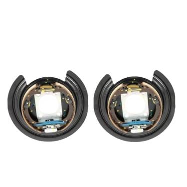 Imagem de Silscvtt Par de adaptador de freio de estacionamento placa direita ou esquerda 15628201 Substituição para Nitro Liberty 2007-2012 Substituição para Wrangler 2007-2018 52125175AA