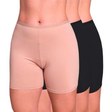 Imagem de Kit 10 Short LIngerie Anagua Confortável Sexy Roupa Íntima Feminina - 