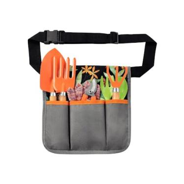 Imagem de Cinto Organizador Para Jardinagem PeçAs, Cinto De Ferramentas Com Porta-Objetos, Ideal Para Poda E ManutençãO De Jardim