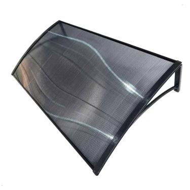 Imagem de Toldo Policarbonato 1M X 50Cm Cobertura Portas E Janelas