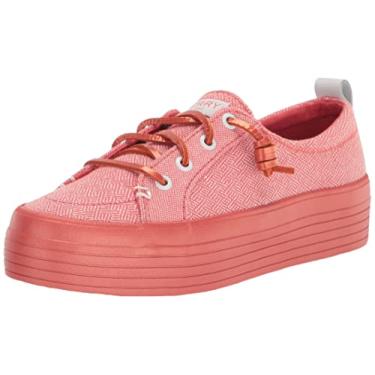 Imagem de Sperry Tênis feminino Crest Vibe Platform, Rosa metálico, 5.5