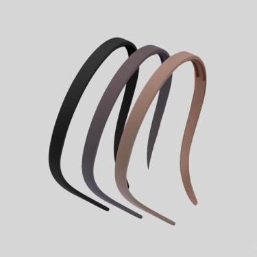 Imagem de Bandanas de plástico antiderrapante para óculos, design confortável sem pressão, pacote com 3 para mulheres