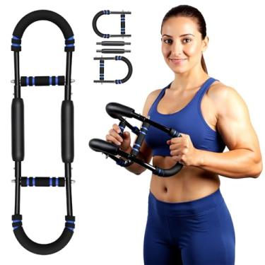 Imagem de BestYiJo Twister Arm Trainer – Equipamento de treino de peito ajustável, fortalecedor portátil de ombro e pulso para academia em casa e treinamento de suplementação pós-treino (treinador de peito e