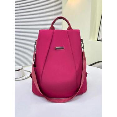 Imagem de Bolsa Feminina Impermeável Casual - IDEALE, Pink