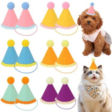 Imagem de Chapéus de festa DRANSMIC Mini para bichos de pelúcia, pacote com 12