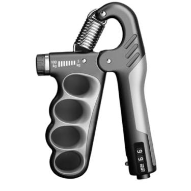 Imagem de Hand Grip, Hand Grip Mola Ajustável 5 a 100kg com Contador ExercíCios Fisioterapia(De 5 a 100kg)