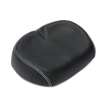Imagem de Assento De Bicicleta De Poliuretano à Prova D'Água Comfort Xl - Design De Assento Largo Para Grandes Bicicletas De Gel Ed, Black