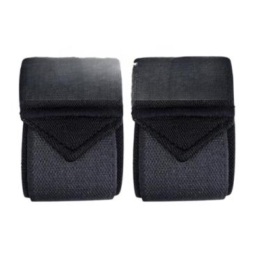 Imagem de Munhequeira Pulso de Suporte com Proteção Articular para Esportes e Atividades Diárias - Confortável e Ajustável(Preta)