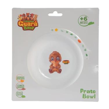 Imagem de Pratinho Bebê infantil Bowl Preguiça Turminha do Guará