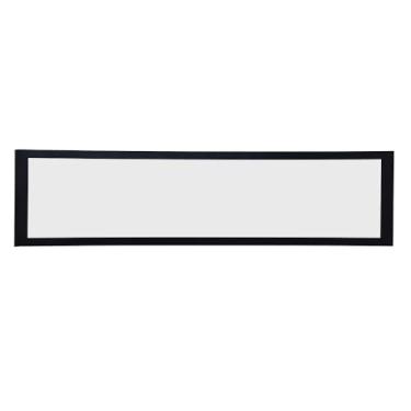 Imagem de Plafon Embutir Retangular Preto 30X120 40W Branco Frio 6500K