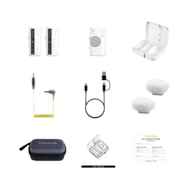 Imagem de Mini Microfone Sem Fio Para Câmera Smartphone Computador Vlog Transmis