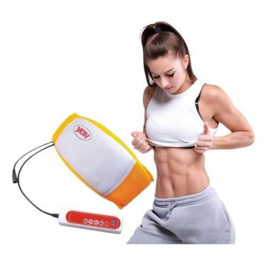 Imagem de Cinta Vibratória Tonificador Estimulador Abdominal Glúteos Redução Med