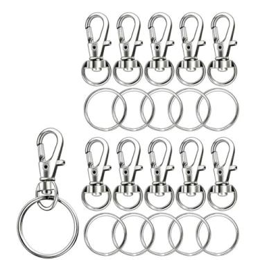 Imagem de 20 acessórios fivela de cachorro, chaveiro, gancho, lagosta, chaveiro de carro de roubo, fivela de gancho de fita de pelúcia