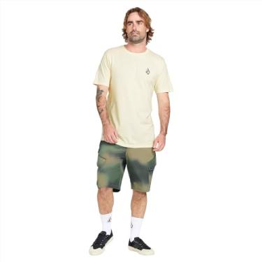 Imagem de Volcom Bermuda masculina Country Days 50,8 cm V.co Tech Hybrid, Camuflagem, 34