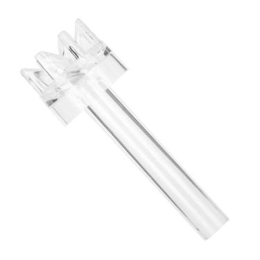 Imagem de Chiffonade Escumadeira de óleo de aquário de acrílico transparente escumadeira portátil desengordurante tubo de fluxo de fluxo de entrada filtro de aquário pequeno nano acessórios para tanque de