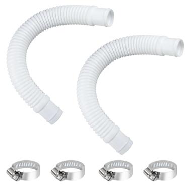 Imagem de Mangueira de bomba de piscina de 3,1 x 40,6 cm – Mangueira de substituição de diâmetro para piscinas acima do solo e sistemas de filtragem