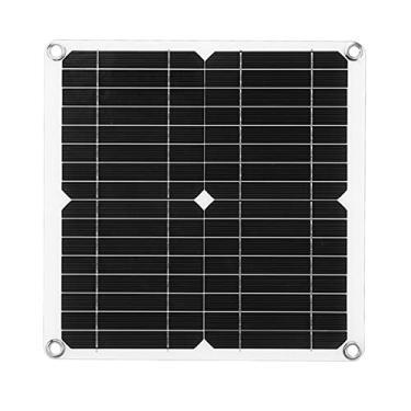 Imagem de TOPINCN Painéis Solares Portáteis de 12 Watts e 12 Volts, Kit de Energia Solar à Prova D'água IP65 Com Controlador 100A de Alta Eficiência para Veículos de Acampamento RV, Carro, Barco,