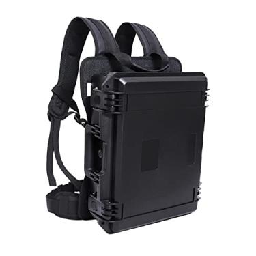 Imagem de Luzhengyang Capa para drone UAV Mini Pro Controller | Bolsa de armazenamento à prova de choque para drones DJI | Ajuste transversal de ombro portátil | para viagens e aventuras ao ar livre | Material