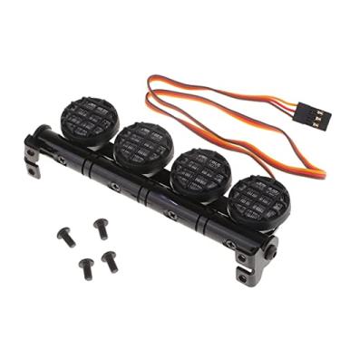 Imagem de 4 LED Light Bar Bright for SCX10 90046 D90 1/10 Crawler
