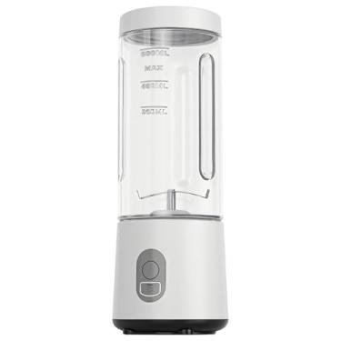 Imagem de LUMINFLY Potência de 180 W, recarregável por USB, mini copo de suco para vitaminas, lâminas de aço inoxidável, liquidificador portátil para espremedor, 500 ml, para uso externo e doméstico