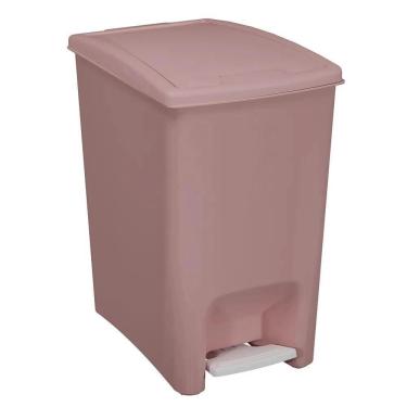 Imagem de Lixeira Com Dupla Abertura Astra Lpda10*rse-br - Branco