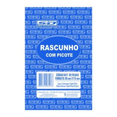 Imagem de Bloco de Rascunho Pequeno 80 Fls São Domingos
