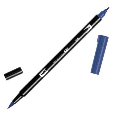 Imagem de Caneta Marcador Artístico Dual Brush Tombow 569 Jet Blue